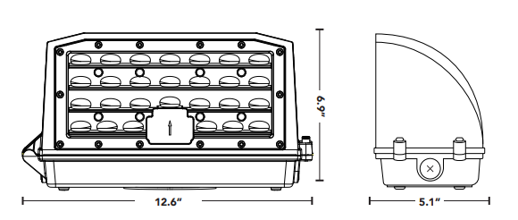 Light Efficient Design: Full Cutoff Wall Pack