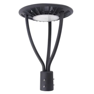 NaturaLED 9571 & 9572 Black Post Top Area Lights | FX15PST34SW/8CCT3/BK & FX15PST100SW/8CCT3/BK