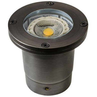 Dabmar Lighting LV25 Weathered Brass - Solid Brass In-Ground Well Light