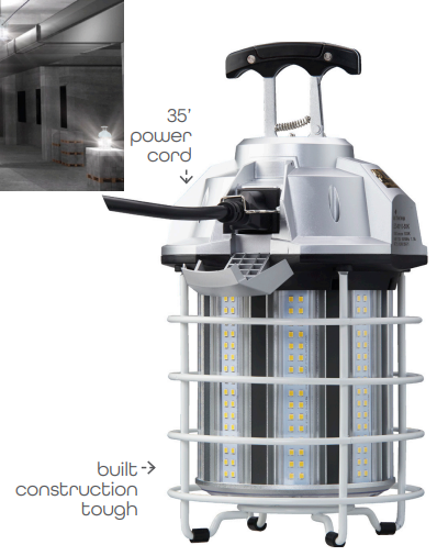 Light Efficient Design: Temporary Work Site Lights