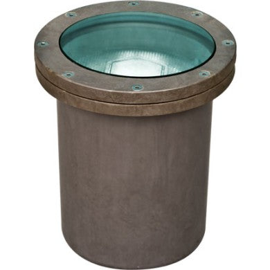 Dabmar Lighting FG4450-BZ Bronze Fiberglass In-Ground Flood & Spot Well Light – 120V, PAR38, ETL Rated