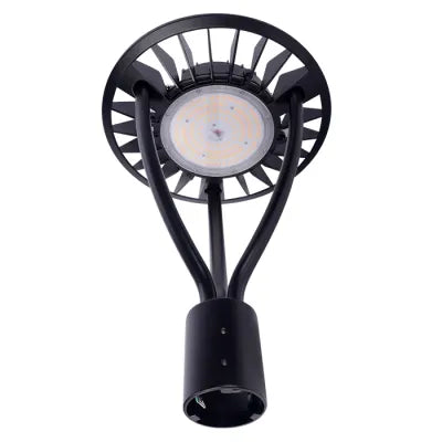 NaturaLED 9571 & 9572 Black Post Top Area Lights | FX15PST34SW/8CCT3/BK & FX15PST100SW/8CCT3/BK