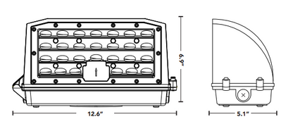 Light Efficient Design: Full Cutoff Wall Pack