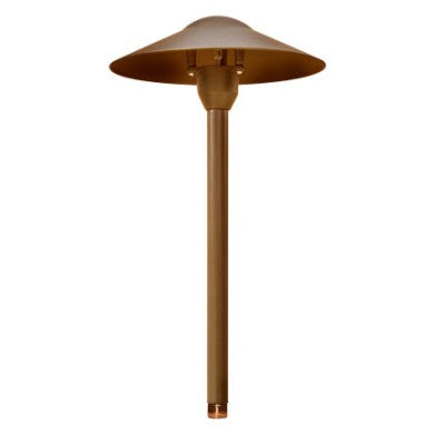 Dabmar Lighting LV214-B & LV214-BZ Black or Bronze Low Voltage Cast Aluminum Path, Walkway, and Area Light