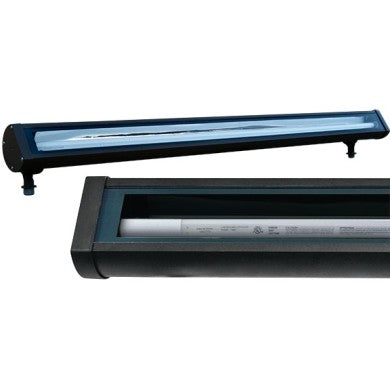 Dabmar Lighting DF9402 Black or Bronze Cast Aluminum Linear Flood and Sign Light – 47.6" Length, 120V, ETL Rated