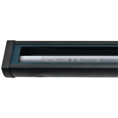 Dabmar Lighting DF9402 Black or Bronze Cast Aluminum Linear Flood and Sign Light – 47.6" Length, 120V, ETL Rated