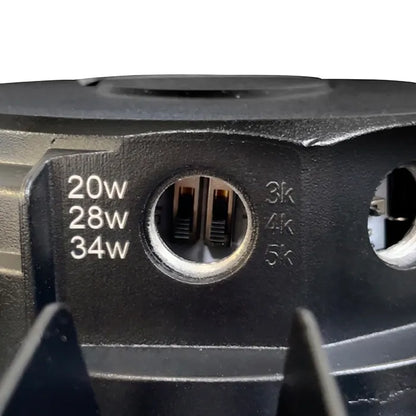 NaturaLED 9571 & 9572 Black Post Top Area Lights | FX15PST34SW/8CCT3/BK & FX15PST100SW/8CCT3/BK