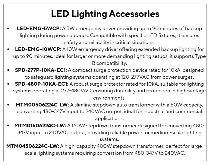 led lighting accessories