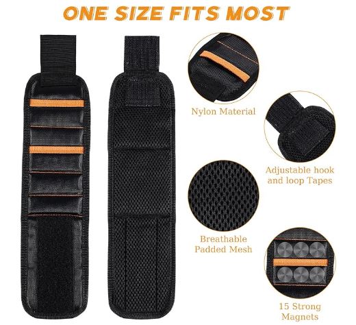 Magnetic Tool Wristband